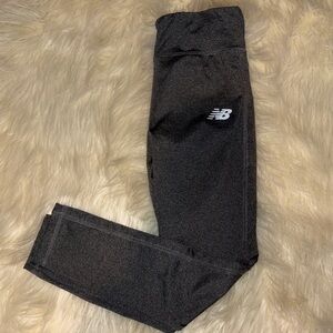 New Balance Kids Charcoal Leggings